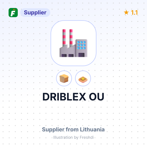 DRIBLEX OU – summary card, no photo uploaded yet