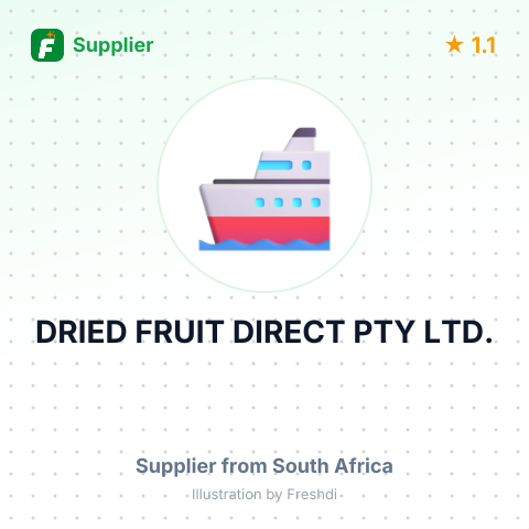 DRIED FRUIT DIRECT PTY LTD. – summary card, no photo uploaded yet