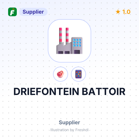 DRIEFONTEIN BATTOIR – summary card, no photo uploaded yet