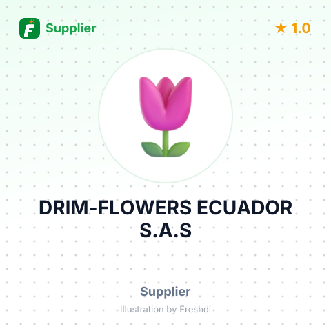 DRIM-FLOWERS ECUADOR S.A.S – summary card, no photo uploaded yet