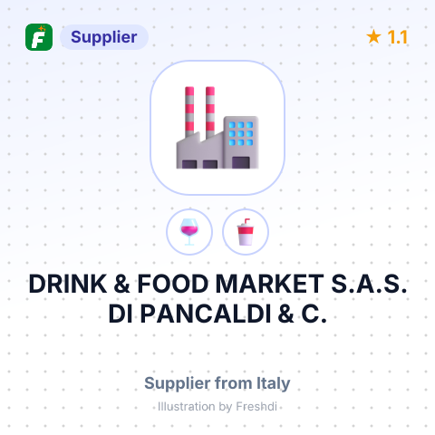 DRINK & FOOD MARKET S.A.S. DI PANCALDI & C. – summary card, no photo uploaded yet