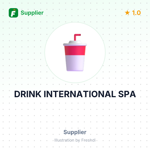 DRINK INTERNATIONAL SPA – summary card, no photo uploaded yet