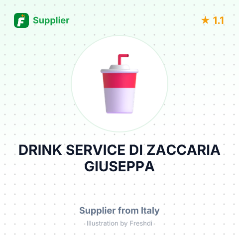 DRINK SERVICE DI ZACCARIA GIUSEPPA – summary card, no photo uploaded yet