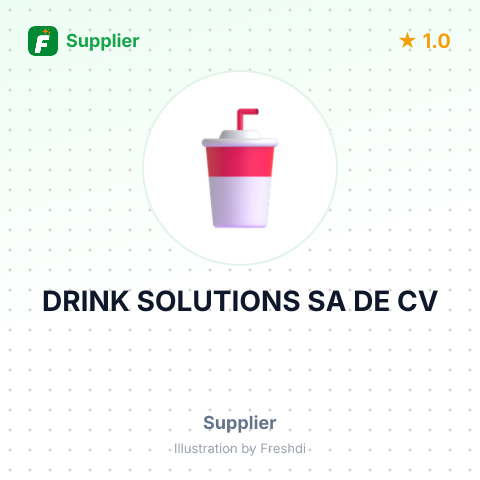 DRINK SOLUTIONS SA DE CV – summary card, no photo uploaded yet