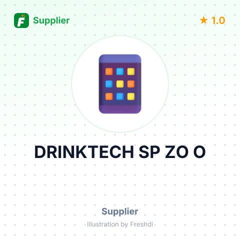 DRINKTECH SP ZO O – summary card, no photo uploaded yet