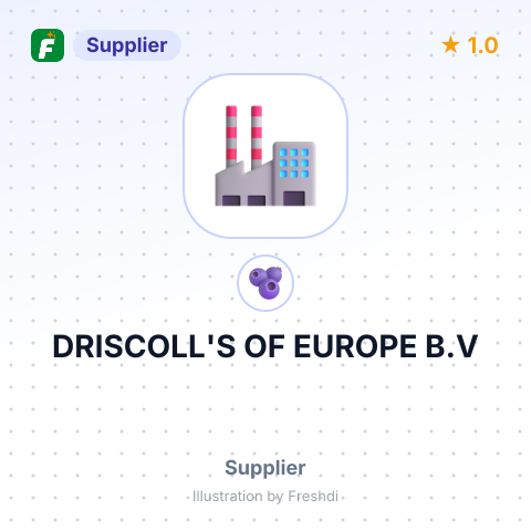DRISCOLL'S OF EUROPE B.V – summary card, no photo uploaded yet
