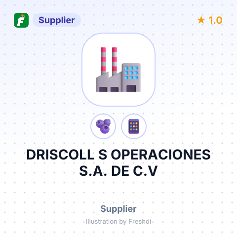 DRISCOLL S OPERACIONES S.A. DE C.V – summary card, no photo uploaded yet