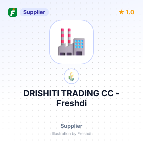 DRISHITI TRADING CC – summary card, no photo uploaded yet