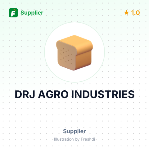 DRJ AGRO INDUSTRIES – summary card, no photo uploaded yet