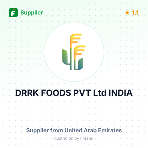 DRRK FOODS PVT Ltd INDIA – summary card, no photo uploaded yet