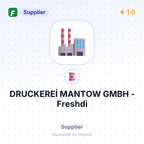DRUCKEREİ MANTOW GMBH – summary card, no photo uploaded yet