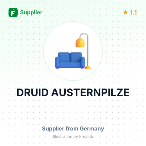 DRUID AUSTERNPILZE – summary card, no photo uploaded yet