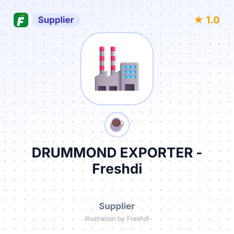 DRUMMOND EXPORTER – summary card, no photo uploaded yet