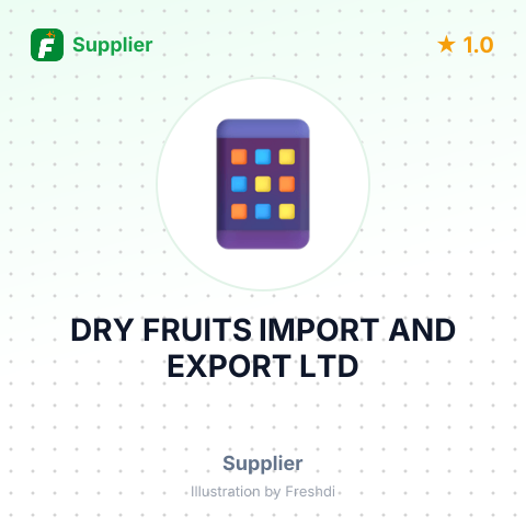 DRY FRUITS IMPORT AND EXPORT LTD – summary card, no photo uploaded yet