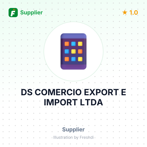 DS COMERCIO EXPORT E IMPORT LTDA – summary card, no photo uploaded yet