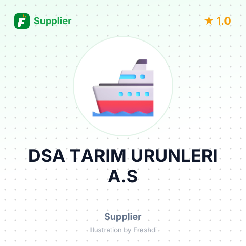 DSA TARIM URUNLERI A.S – summary card, no photo uploaded yet