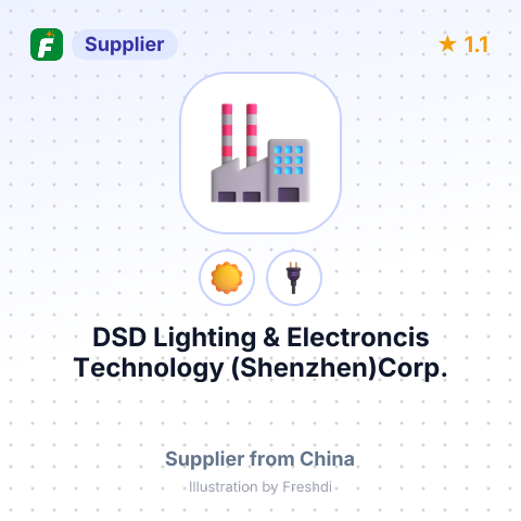 DSD Lighting & Electroncis Technology (Shenzhen)Corp. – summary card, no photo uploaded yet