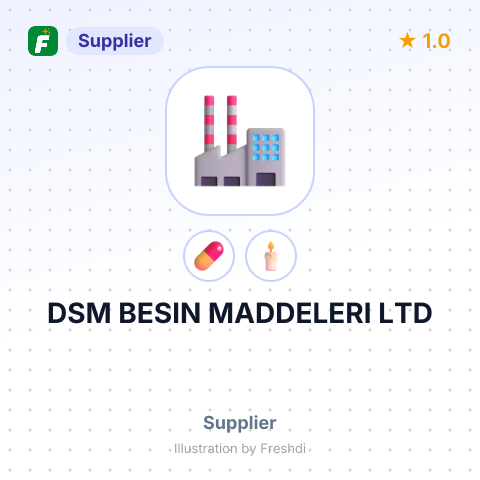 DSM BESIN MADDELERI LTD – summary card, no photo uploaded yet
