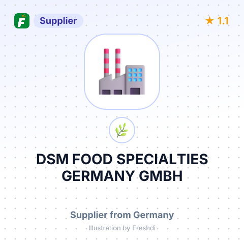 DSM FOOD SPECIALTIES GERMANY GMBH – summary card, no photo uploaded yet