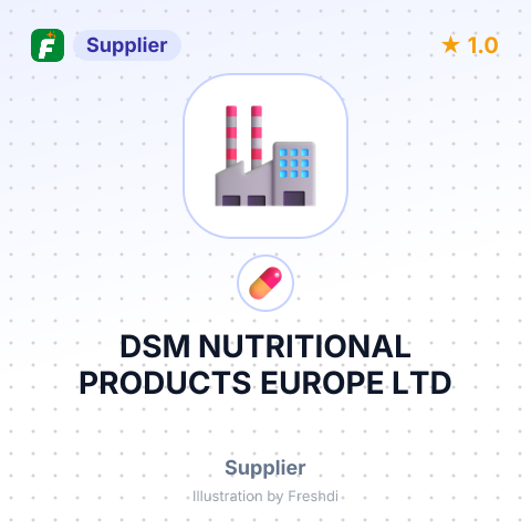 DSM NUTRITIONAL PRODUCTS EUROPE LTD – summary card, no photo uploaded yet