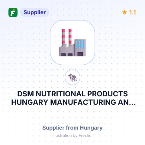 DSM NUTRITIONAL PRODUCTS HUNGARY MANUFACTURING AND TRADING LIMITED LIABILITY COMPANY /DSM NUTRITIONA – summary card, no photo uploaded yet