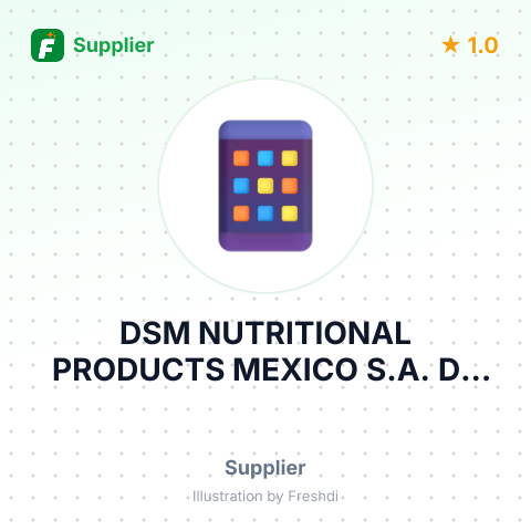 DSM NUTRITIONAL PRODUCTS MEXICO S.A. DE C.V – summary card, no photo uploaded yet