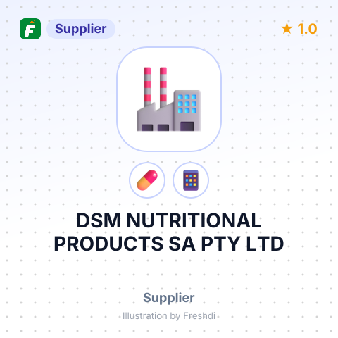 DSM NUTRITIONAL PRODUCTS SA PTY LTD – summary card, no photo uploaded yet