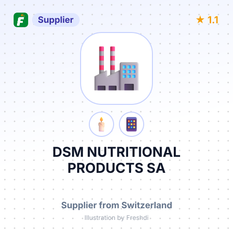 DSM NUTRITIONAL PRODUCTS SA – summary card, no photo uploaded yet