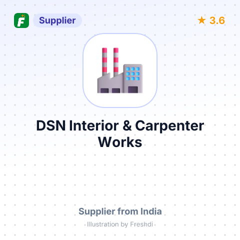 DSN Interior & Carpenter Works – summary card, no photo uploaded yet