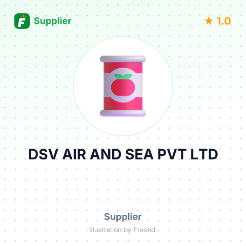 DSV AIR AND SEA PVT LTD – summary card, no photo uploaded yet