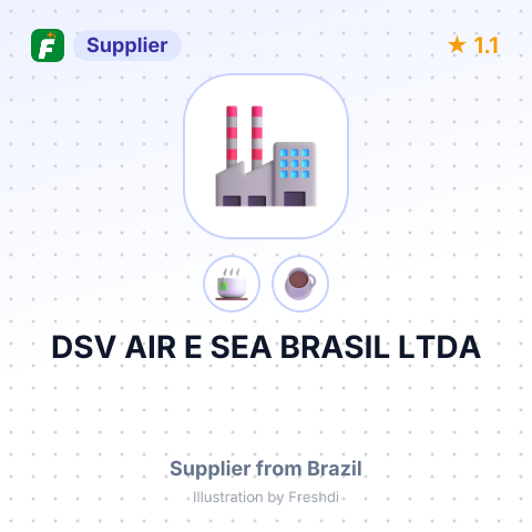 DSV AIR E SEA BRASIL LTDA – summary card, no photo uploaded yet