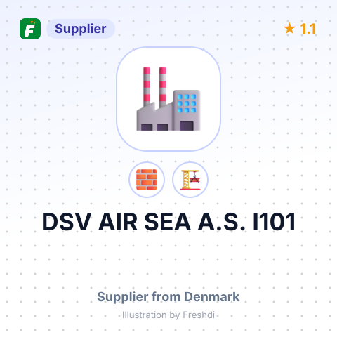DSV AIR SEA A.S. I101 – summary card, no photo uploaded yet