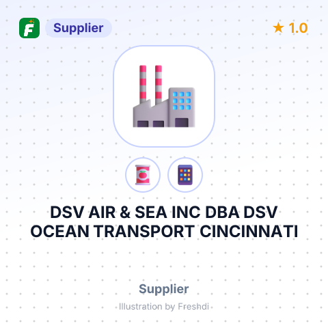 DSV AIR & SEA INC DBA DSV OCEAN TRANSPORT CINCINNATI – summary card, no photo uploaded yet
