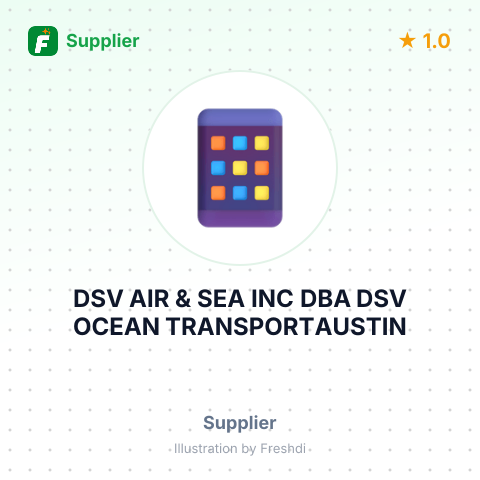 DSV AIR & SEA INC DBA DSV OCEAN TRANSPORTAUSTIN – summary card, no photo uploaded yet