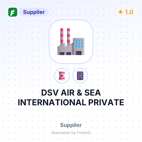 DSV AIR & SEA INTERNATIONAL PRIVATE – summary card, no photo uploaded yet