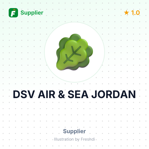 DSV AIR & SEA JORDAN – summary card, no photo uploaded yet