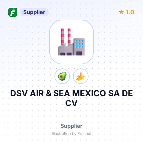 DSV AIR & SEA MEXICO SA DE CV – summary card, no photo uploaded yet
