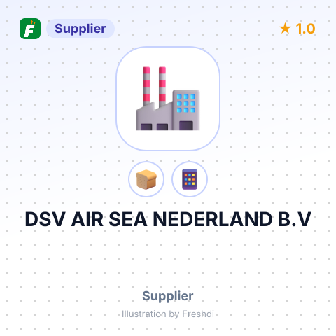 DSV AIR SEA NEDERLAND B.V – summary card, no photo uploaded yet