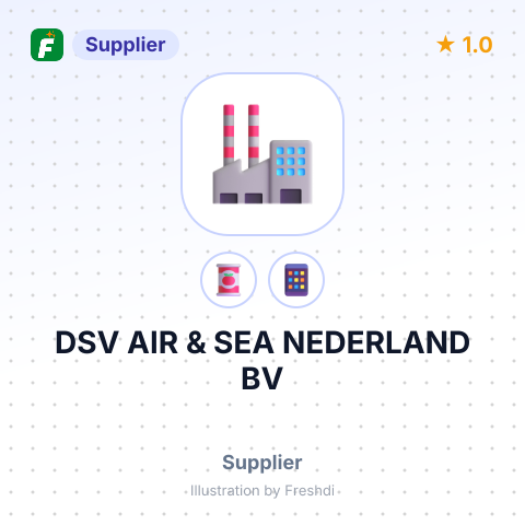 DSV AIR & SEA NEDERLAND BV – summary card, no photo uploaded yet