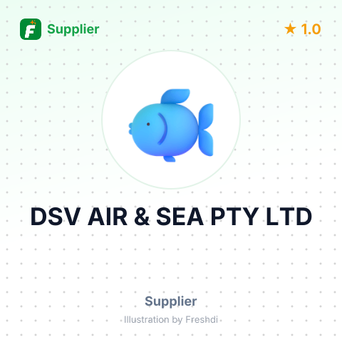 DSV AIR & SEA PTY LTD – summary card, no photo uploaded yet