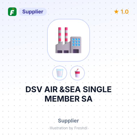 DSV AIR &SEA SINGLE MEMBER SA – summary card, no photo uploaded yet