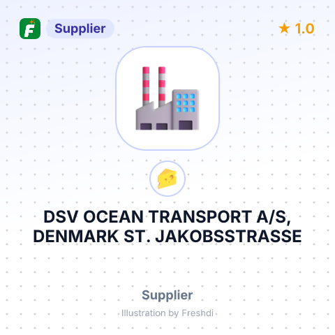 DSV OCEAN TRANSPORT A/S, DENMARK ST. JAKOBSSTRASSE – summary card, no photo uploaded yet