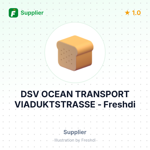 DSV OCEAN TRANSPORT VIADUKTSTRASSE – summary card, no photo uploaded yet