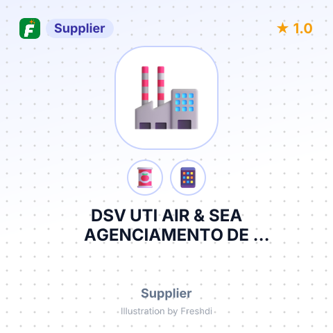 DSV UTI AIR & SEA AGENCIAMENTO DE TRANSPORTES LTDA – summary card, no photo uploaded yet