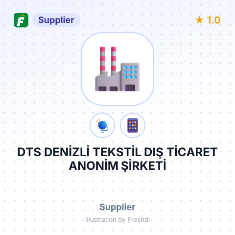 DTS DENİZLİ TEKSTİL DIŞ TİCARET ANONİM ŞİRKETİ – summary card, no photo uploaded yet