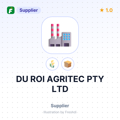DU ROI AGRITEC PTY LTD – summary card, no photo uploaded yet