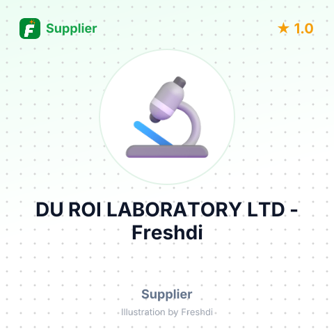 DU ROI LABORATORY LTD – summary card, no photo uploaded yet