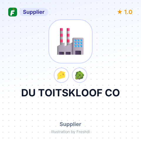 DU TOITSKLOOF CO – summary card, no photo uploaded yet