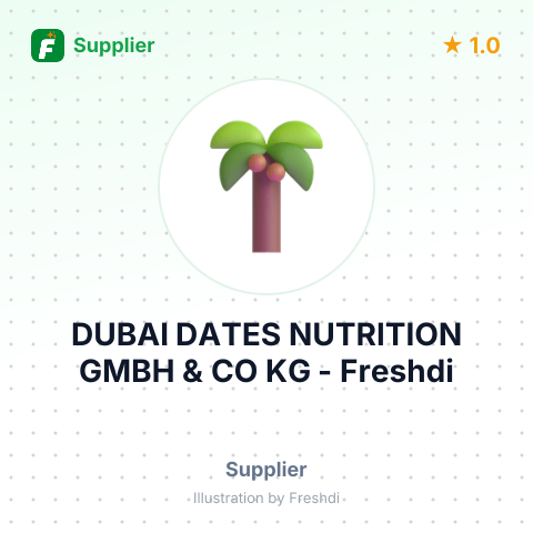 DUBAI DATES NUTRITION GMBH & CO KG – summary card, no photo uploaded yet