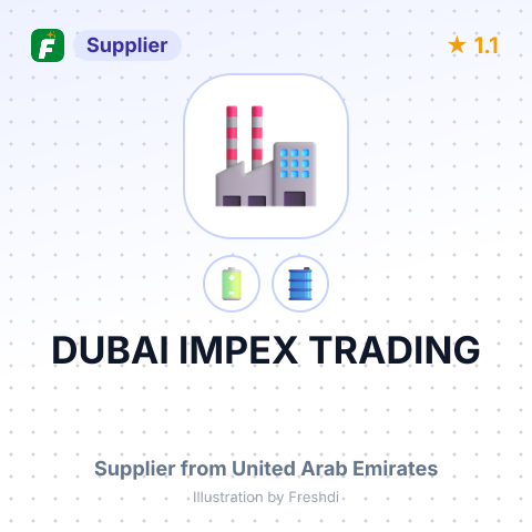 DUBAI IMPEX TRADING – summary card, no photo uploaded yet